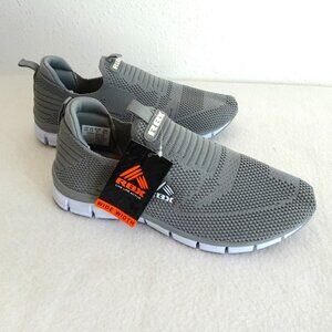 RBX Slip On Sneaker Men's Size 8W Gray Training Shoes Athletic Active